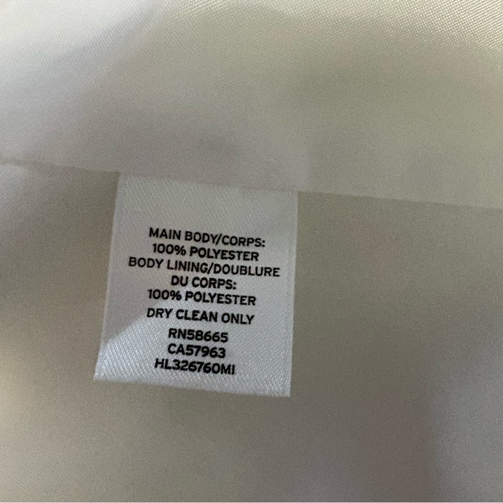 Trouve White Draped Open-Front Blazer with Zip Detail - Picture 15 of 15